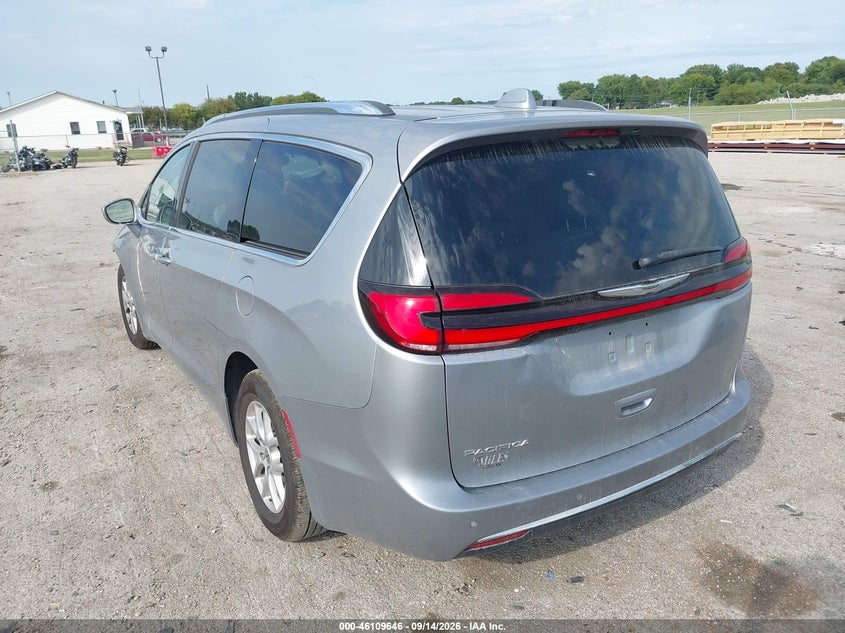 Vin: 2c4rc1bg2mr595847, lot: 46609362, chrysler pacifica touring l 20213