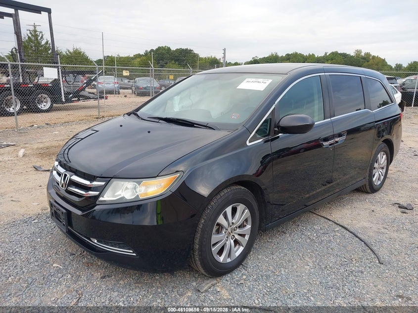 Vin: 5fnrl5h4xfb072532, lot: 46609372, honda odyssey ex 20152