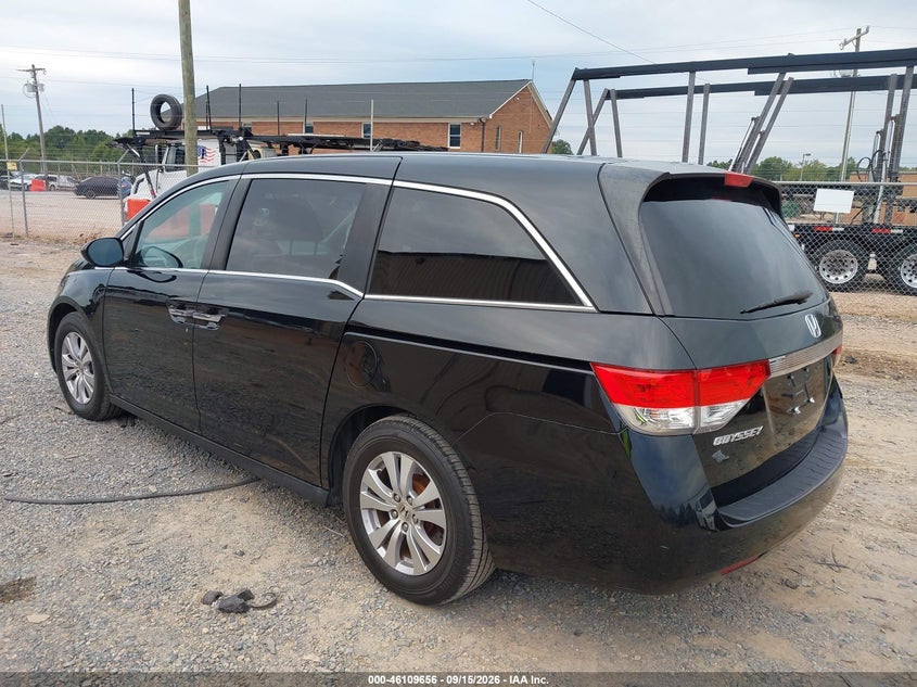 Vin: 5fnrl5h4xfb072532, lot: 46609372, honda odyssey ex 20153