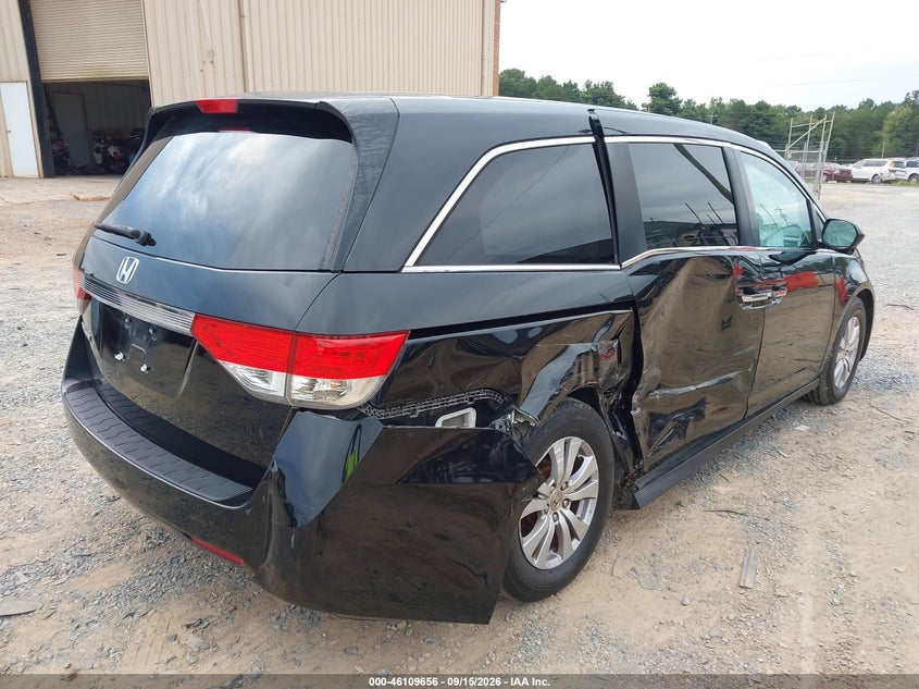 Vin: 5fnrl5h4xfb072532, lot: 46609372, honda odyssey ex 20154