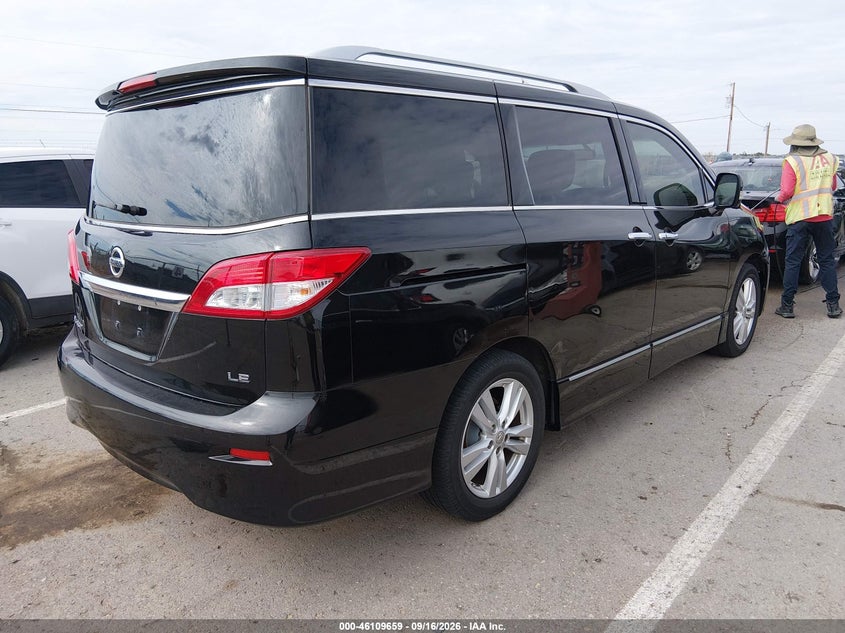 Vin: jn8ae2kp1d9070043, lot: 46609375, nissan quest le 20134