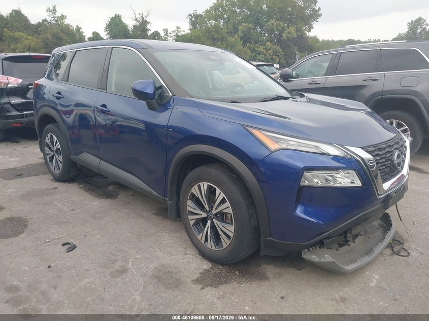 Vin: jn8bt3bbxpw487803, lot: 46609404, nissan rogue sv intelligent awd 2023 img_1