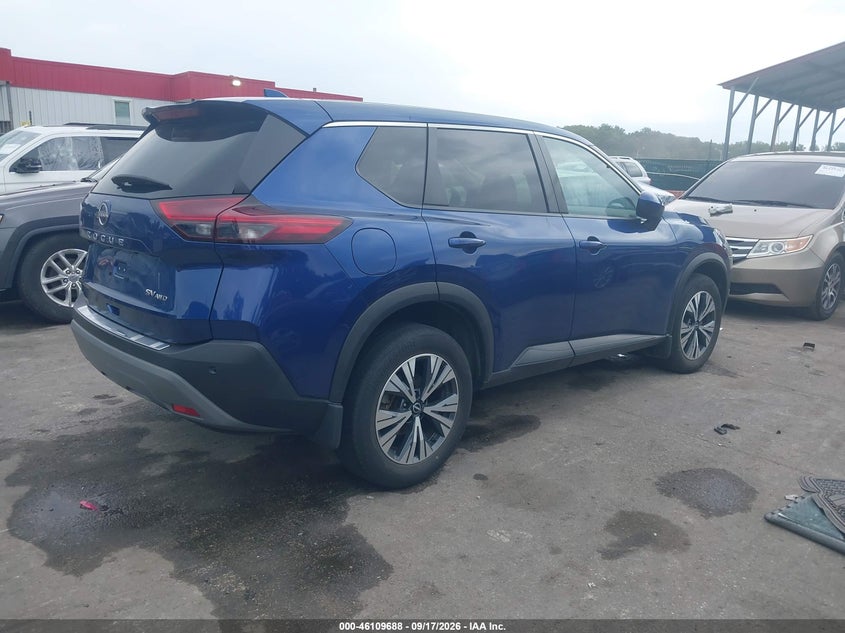 Vin: jn8bt3bbxpw487803, lot: 46609404, nissan rogue sv intelligent awd 20234