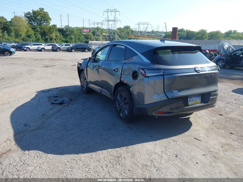 Vin: 5n1az3cs1sc103675, lot: 46609405, nissan murano sl 20253