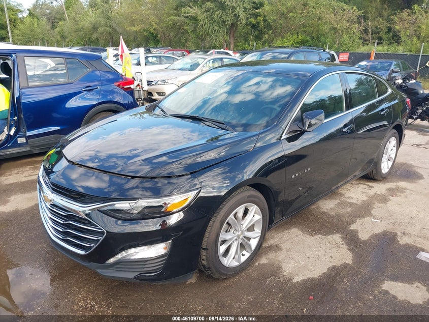 Vin: 1g1zd5st5kf176728, lot: 46609416, chevrolet malibu lt 20192