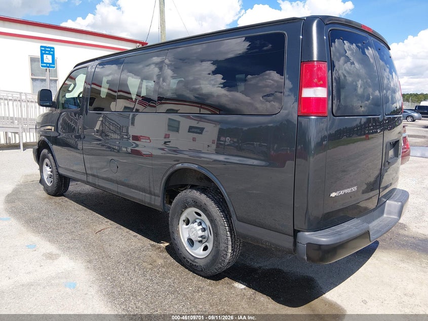 CHEVROLET EXPRESS 2500 2017 VIN 1GNWGEFG2H1264258