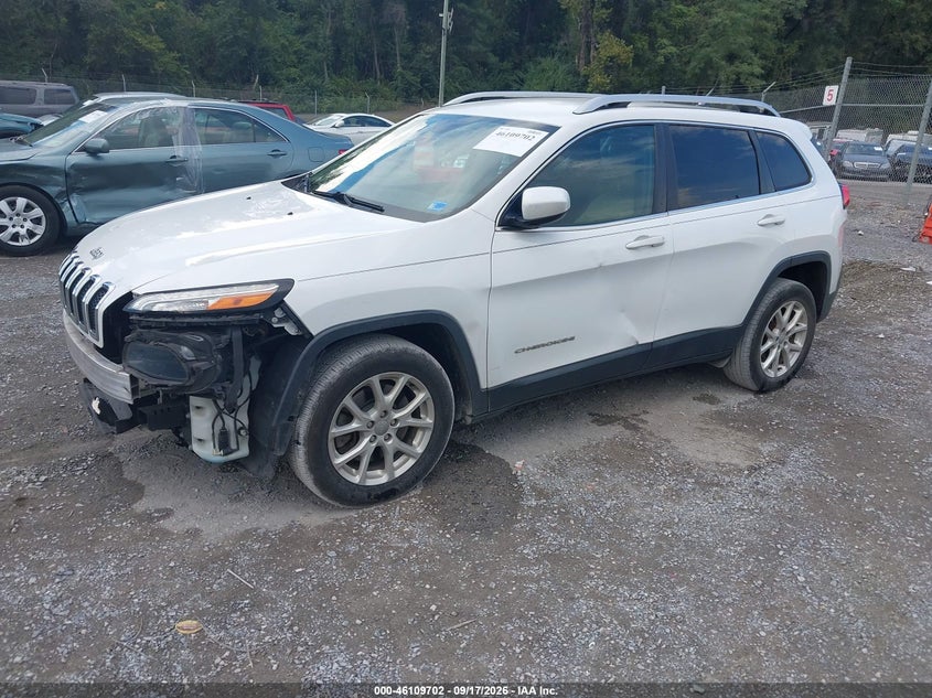 Vin: 1c4pjlcb1jd559111, lot: 46609418, jeep cherokee latitude fwd 20182