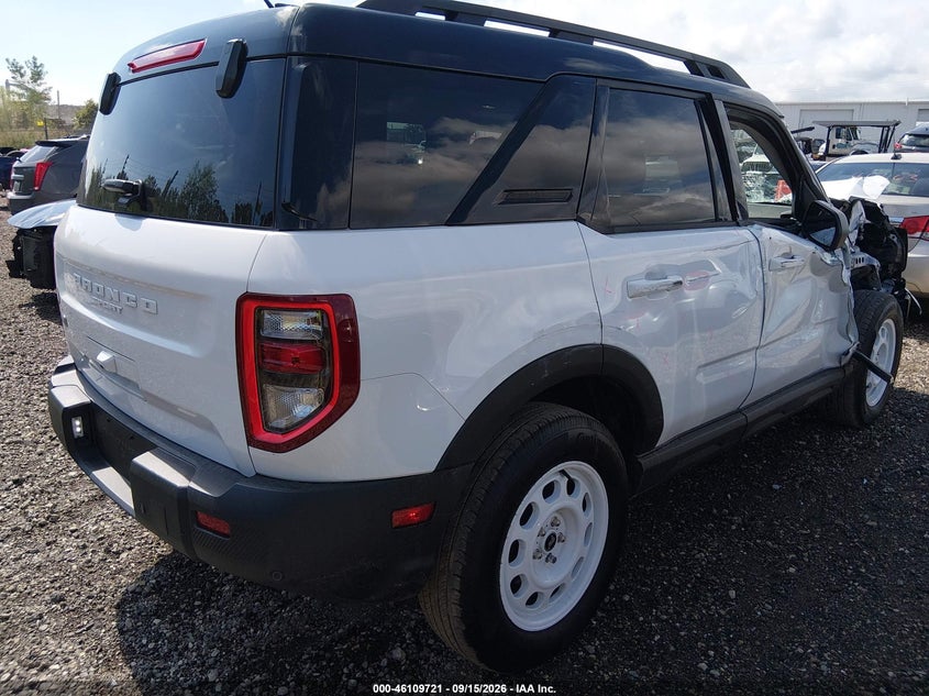 Vin: 3fmcr9cn3srf54243, lot: 46609437, ford bronco sport outer banks 20254