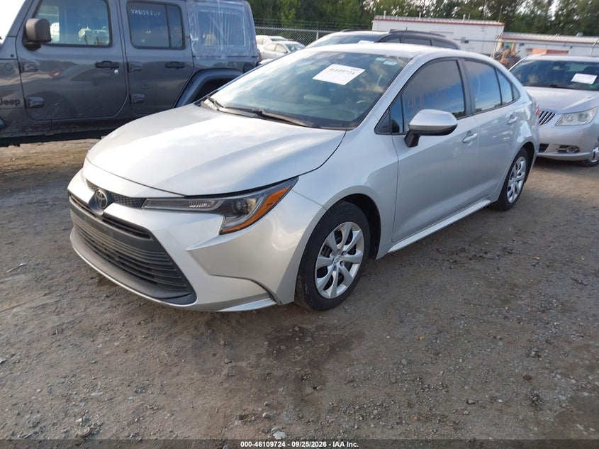 2024 Toyota Corolla, Правий зад, IAAI, VIN 5YFB4MDE1RP150163 — фото 2