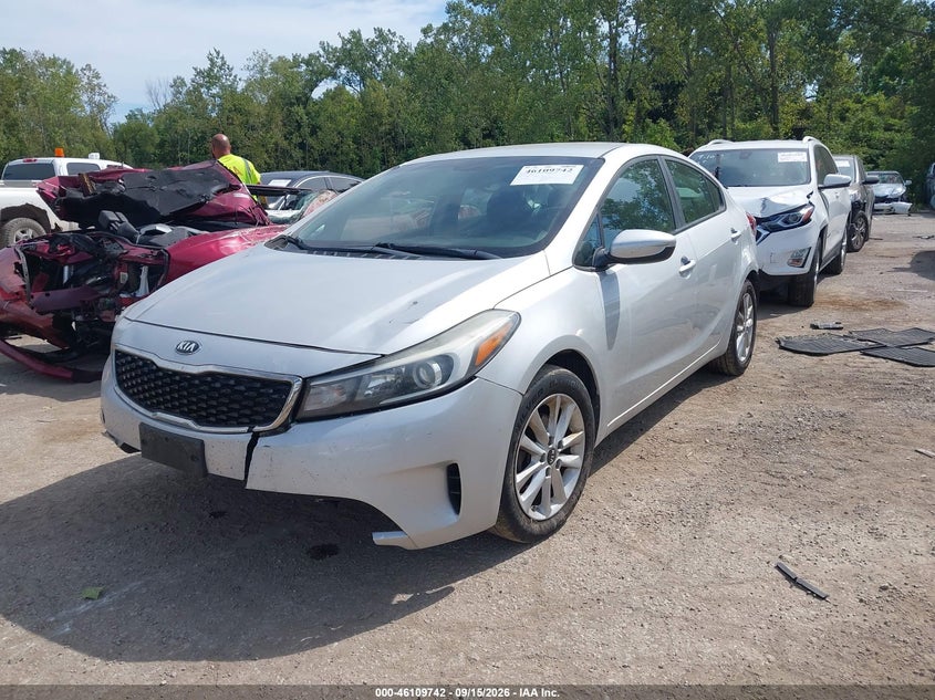 Vin: 3kpfl4a79he147652, lot: 46609458, kia forte lx 20172