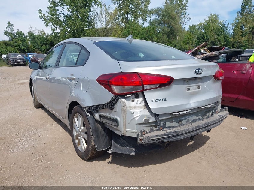 Vin: 3kpfl4a79he147652, lot: 46609458, kia forte lx 20173