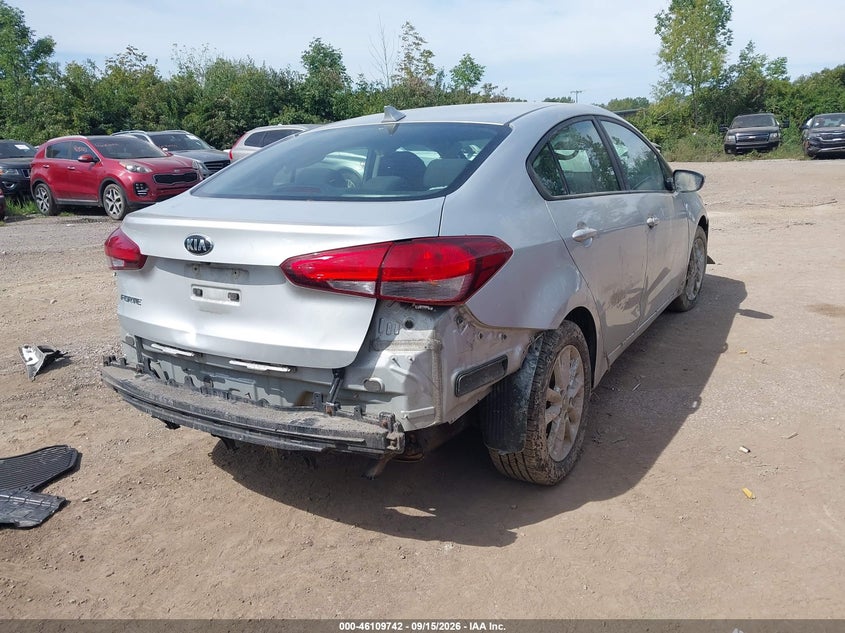 Vin: 3kpfl4a79he147652, lot: 46609458, kia forte lx 20174