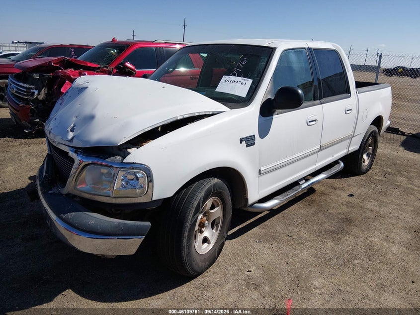 2001 Ford F-150, Front End, IAAI, VIN 1FTRW07L61KE39263 — photo 2