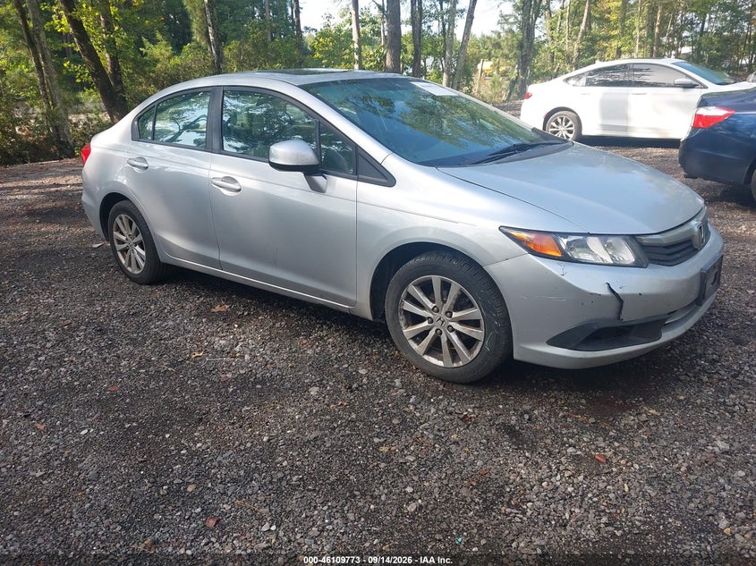 2012 HONDA CIVIC auction photo 1