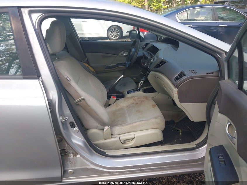 2012 HONDA CIVIC auction photo 5