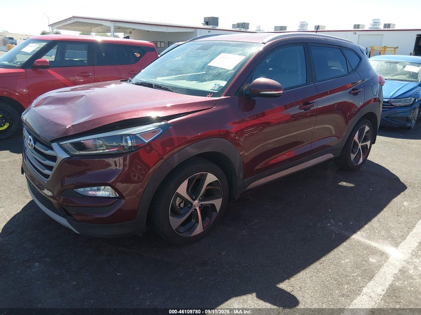 Vin: km8j33a29hu378704, lot: 46609496, hyundai tucson sport 20172