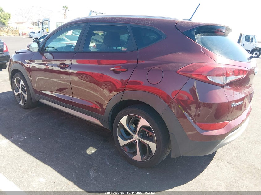 Vin: km8j33a29hu378704, lot: 46609496, hyundai tucson sport 20173