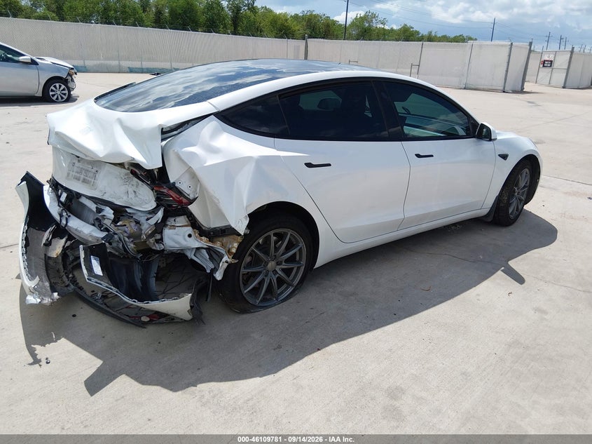 Vin: 5yj3e1ea9pf601733, lot: 46609497, tesla model 3 rear-wheel drive 20234