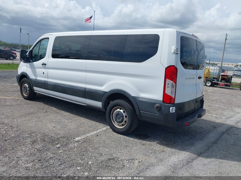 Vin: 1fbzx2zm7kka03042, lot: 46609510, ford transit-350 xl 20193