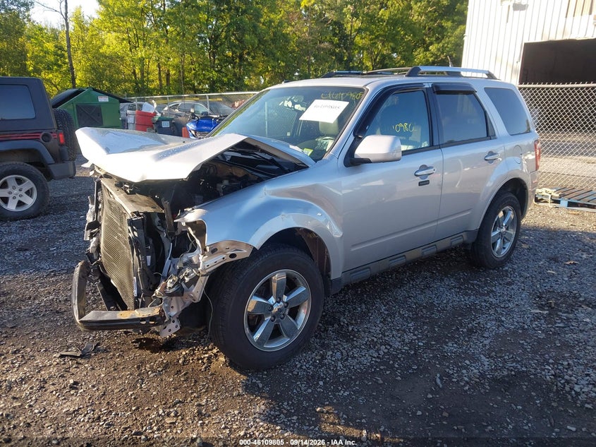 Vin: 1fmcu9eg4ckb20965, lot: 46609521, ford escape limited 20122