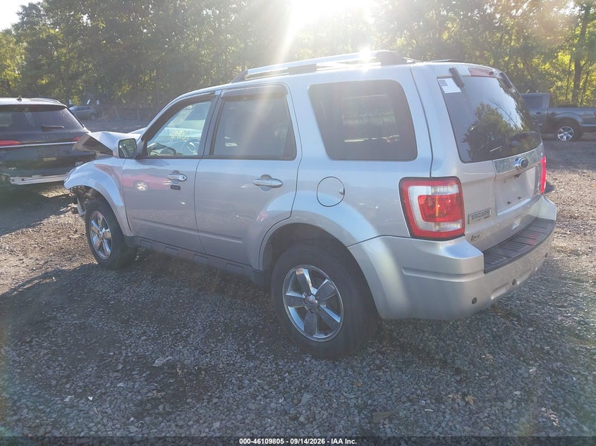 Vin: 1fmcu9eg4ckb20965, lot: 46609521, ford escape limited 20123