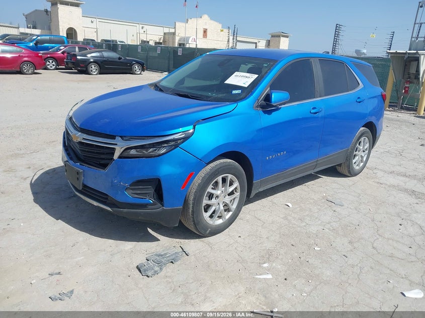 Vin: 3gnaxkegxrs119219, lot: 46609523, chevrolet equinox fwd lt 20242