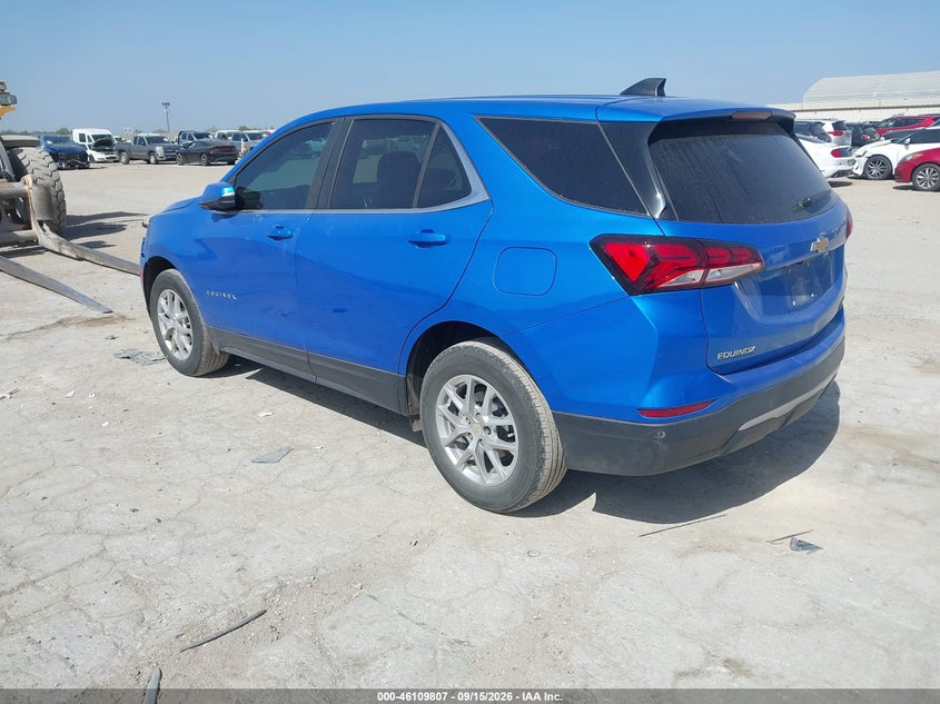 Vin: 3gnaxkegxrs119219, lot: 46609523, chevrolet equinox fwd lt 20243