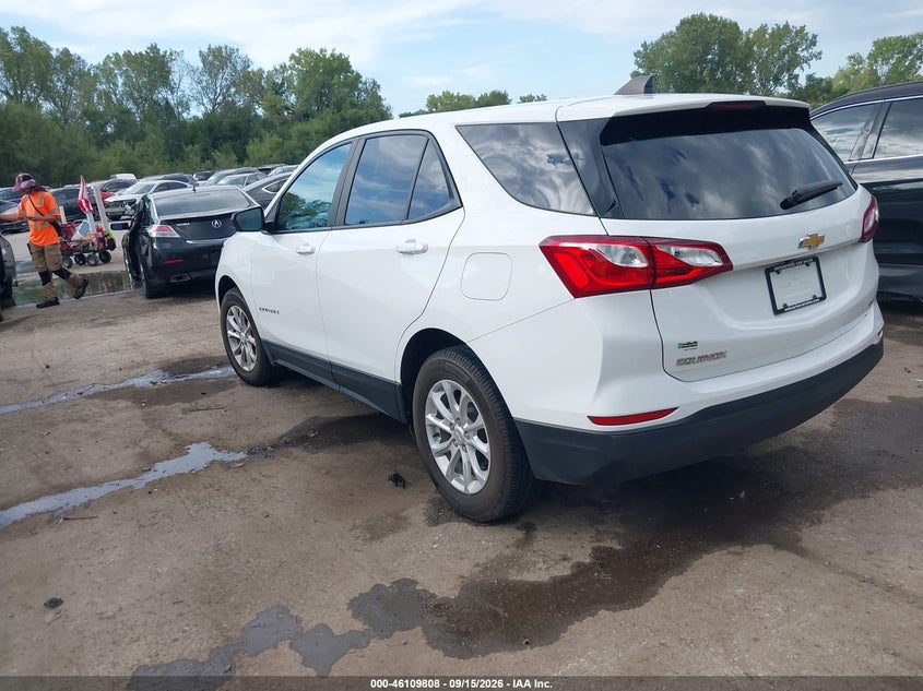 Vin: 3gnaxsev7ms173245, lot: 46609524, chevrolet equinox awd ls 20213