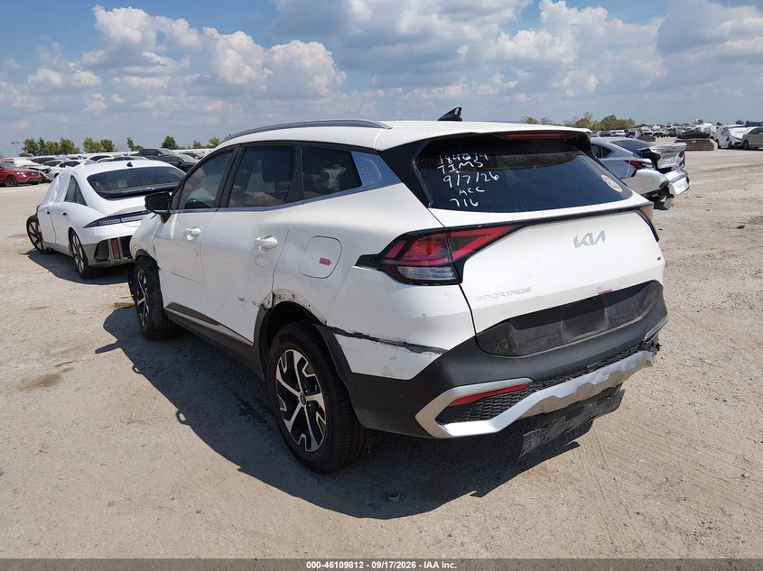Vin: kndpvcdg4r7158113, lot: 46609528, kia sportage hybrid ex 20243