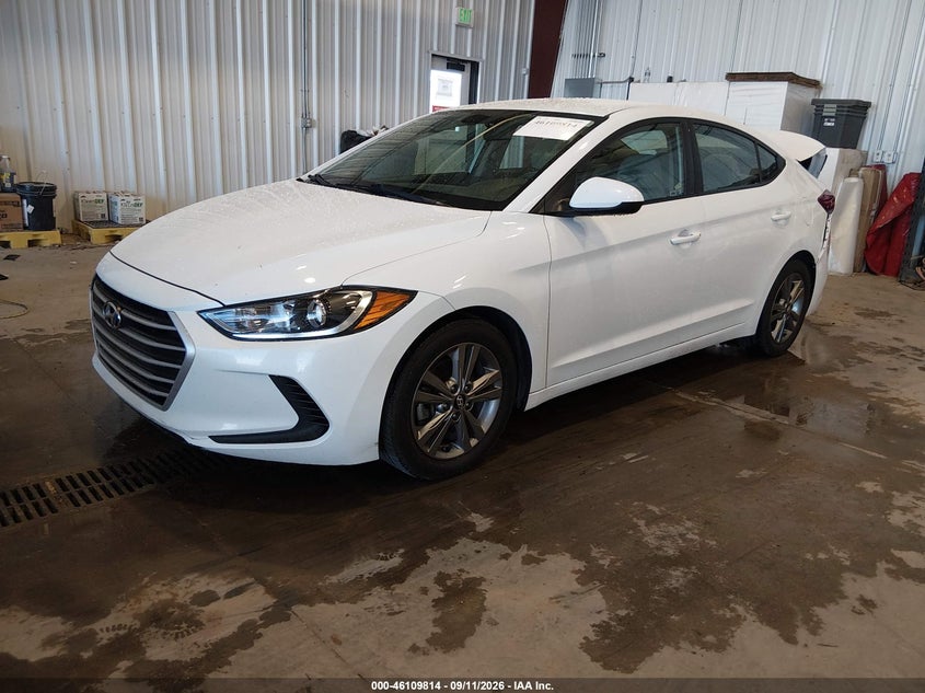 Vin: 5npd84lf0hh123085, lot: 46609530, hyundai elantra se 20172