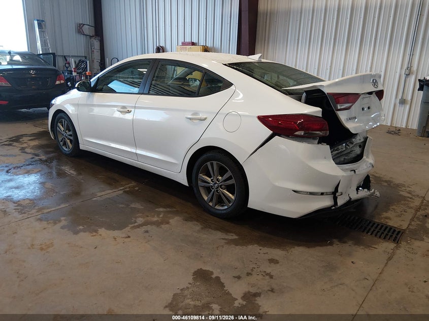 Vin: 5npd84lf0hh123085, lot: 46609530, hyundai elantra se 20173