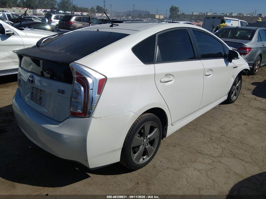 Vin: jtdkn3du5f0411721, lot: 46609547, toyota prius persona series special edition 20154