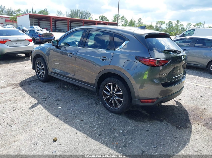 Vin: jm3kfadm3j0302580, lot: 46609577, mazda cx-5 grand touring 20183