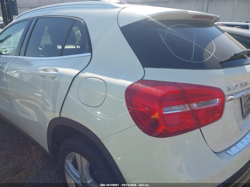 Vin: wdctg4gb6hj349218, lot: 46609583, mercedes-benz gla 250 4matic 20173