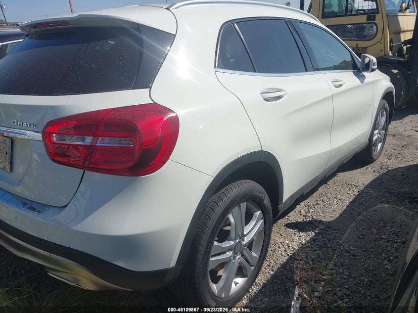 Vin: wdctg4gb6hj349218, lot: 46609583, mercedes-benz gla 250 4matic 20174