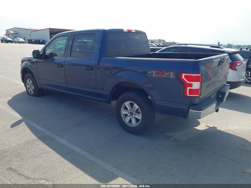 Vin: 1ftew1e51kkc87127, lot: 46609585, ford f-150 xlt 20193