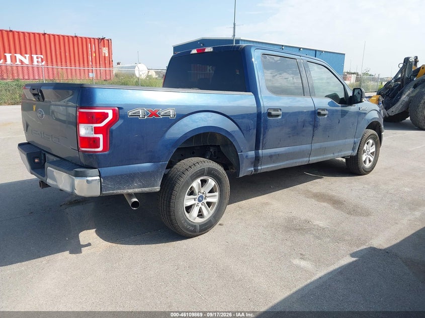 Vin: 1ftew1e51kkc87127, lot: 46609585, ford f-150 xlt 20194