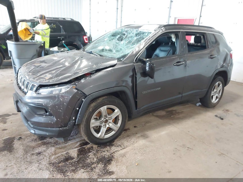 Vin: 3c4njdbn3rt607996, lot: 46609594, jeep compass latitude 4x4 20242