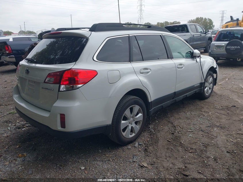 Vin: 4s4brcgc5b3344677, lot: 46609603, subaru outback 2.5i premium 20114