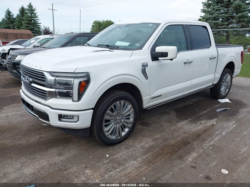 Vin: 1ftfw7ld7rfa32339, lot: 46609605, ford f-150 platinum 20242
