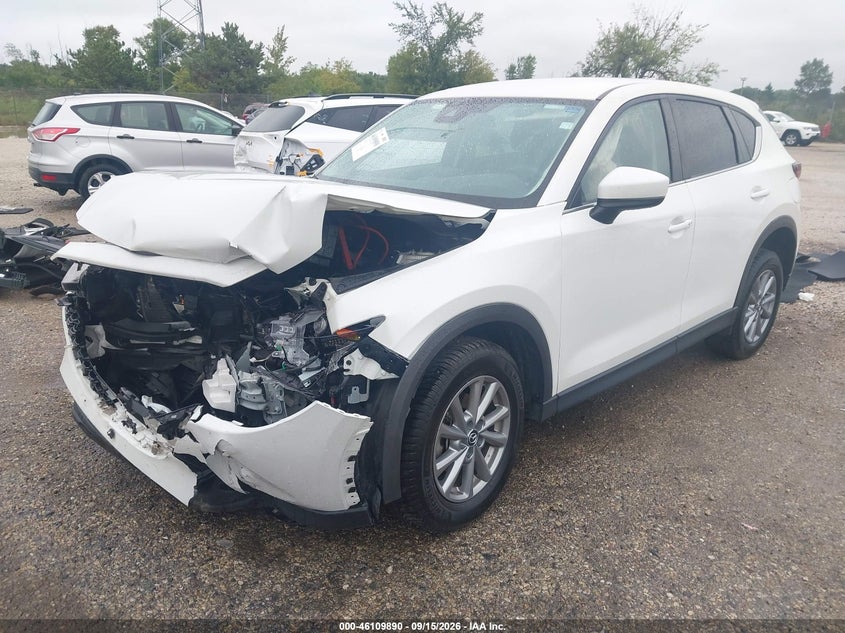 Vin: jm3kfbbm9p0185282, lot: 46609606, mazda cx-5 2.5 s select 20232