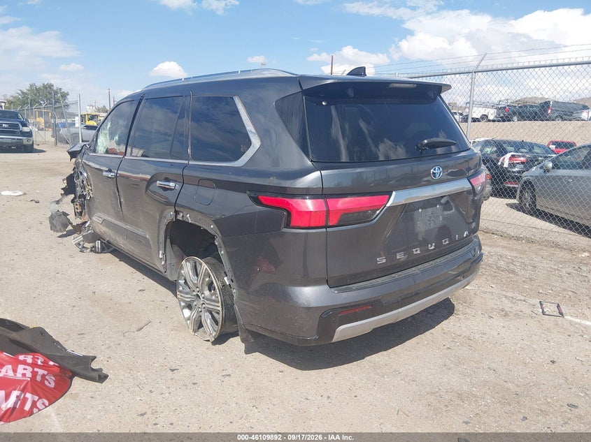 Vin: 7svaaaba3px017346, lot: 46609608, toyota sequoia capstone 20233