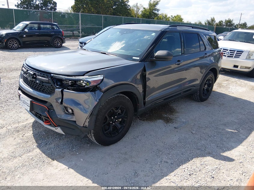 Vin: 1fmsk8jh3mgc18755, lot: 46609625, ford explorer timberline 20212