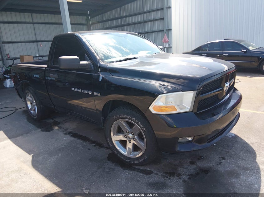 Vin: 3c6jd6at2cg254322, lot: 46609627, ram 1500 st 20121