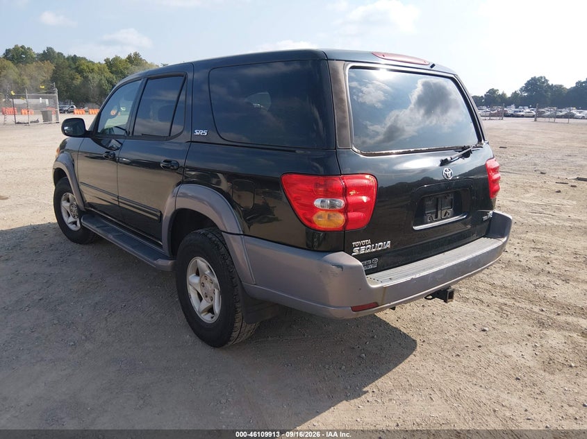 2001 TOYOTA SEQUOIA auction photo 3