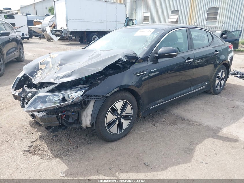 Vin: knagm4ad9d5043513, lot: 46609641, kia optima hybrid lx 20132