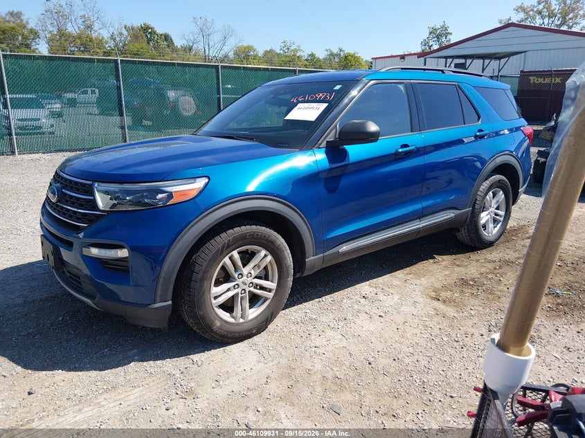 Vin: 1fmsk8dh0lgb40199, lot: 46609647, ford explorer xlt 20202