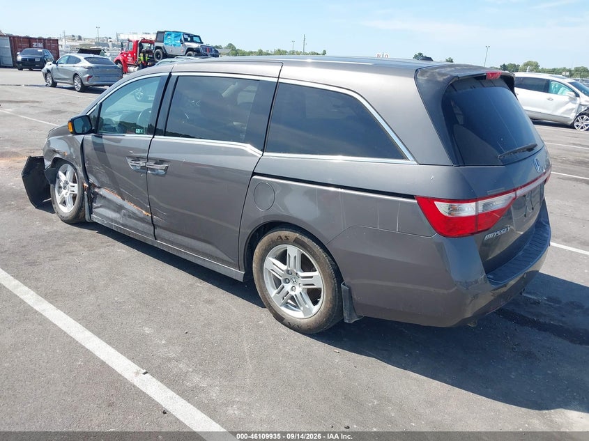 Vin: 5fnrl5h92bb064589, lot: 46609651, honda odyssey touring/touring elite 20113