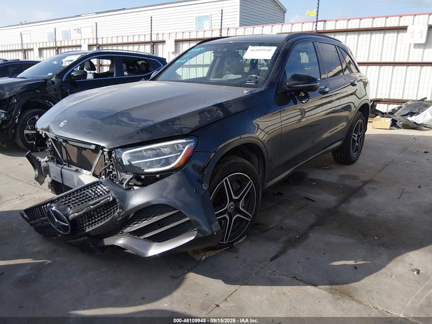 Vin: w1n0g8eb5nv339683, lot: 46609664, mercedes-benz glc 300 4matic suv 20222