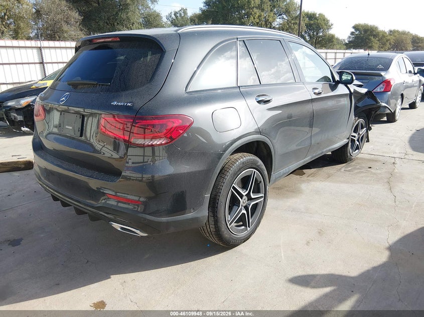 Vin: w1n0g8eb5nv339683, lot: 46609664, mercedes-benz glc 300 4matic suv 20224